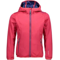 CMP Kinder Funktionsjacke Softshelljacke Girl Fix, Ibisco, 164