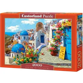 Castorland Spring in Santorini 2000 pcs 200603 2000 Teile)