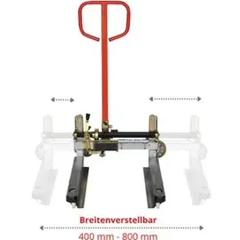 manuvit Hubwagen Palbac, TK 750 kg, Gabellänge 825 mm