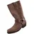 Dockers by Gerli 030140-006004 Stiefel Biker Boots mit charakteristischem Stiefelband braun 40 EU