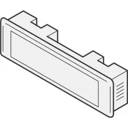 Renz Metallwaren. Kombitaster LIRA 75x22 grau 97-9-85110 gr