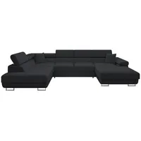 Mirjan24 Wohnlandschaft Torezio Bis Cord, mit Bettkasten und Schlaffunktion, Einstellbare Kopfstützen, 346x203x70-90 cm, Wohnzimmer, Sofas ... Couches, Wohnlandschaften, Wohnlandschaften in U-Form