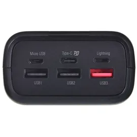 Silicon Power QX55 30000mah Powerbank, - Black