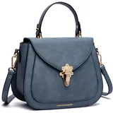 COLLEZIONE ALESSANDRO Alessa Umhängetasche Kunstleder Blue