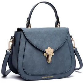 COLLEZIONE ALESSANDRO Alessa Umhängetasche Kunstleder Blue