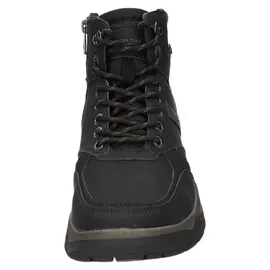 Tom Tailor Herren Wasserfeste Stiefel mit Fütterung, schwarz, Uni, Gr. 45
