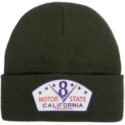 King Kerosin California Motor State Mütze, grün für Männer