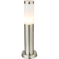 GLOBO LED Außen-Stehlampe (IP44) Silber
