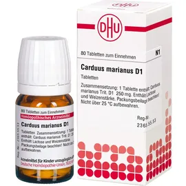 DHU-Arzneimittel CARDUUS Marianus D 1 Tabletten