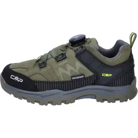 CMP Kinder Kiruna Fitgo Low WP Schuhe (Größe 34, oliv)