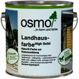 OSMO Landhausfarbe 2,5 l schwarzgrau
