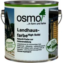 OSMO Landhausfarbe 2,5 l schwarzgrau