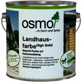 OSMO Landhausfarbe 2,5 l schwarzgrau