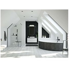 Hoesch iSENSI Eck-Badewanne 3843.010 150 x 150 cm, weiß