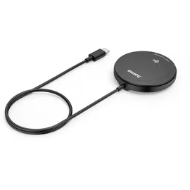 Hama kabelloses Qi2-Ladepad, 15W Wireless Charger, magnetisch, schwarz