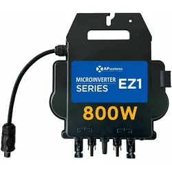 APsystems EZ1-M Mikrowechselrichter 800W | Ohne Anschlusskabel | 0% MwSt (Angebot gemäß §12 Abs. 3 UStG)