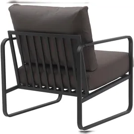 CLP Lounger Manea braun/Kunstleder
