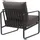 CLP Lounger Manea braun/Kunstleder