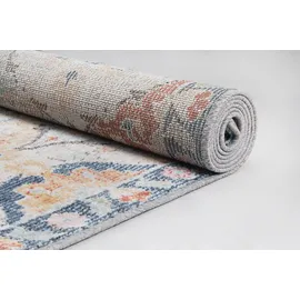 The CarPET Palma Outdoor-Teppich Ø 120 cm mehrfarbig