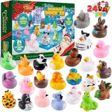luxuskollektion Spielzeug-Adventskalender 2024 mit Tiergummis für Kinder