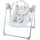 Kinderkraft - Babyschaukel SWINGEE mit Melodie, grau, 4xAAA/230V - Grau