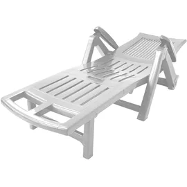 PROGARDEN Zircone 195 x 71 x 101 cm weiß