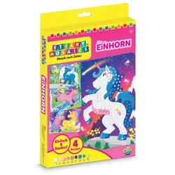 Sticky Mosaics Glitzer Einhorn