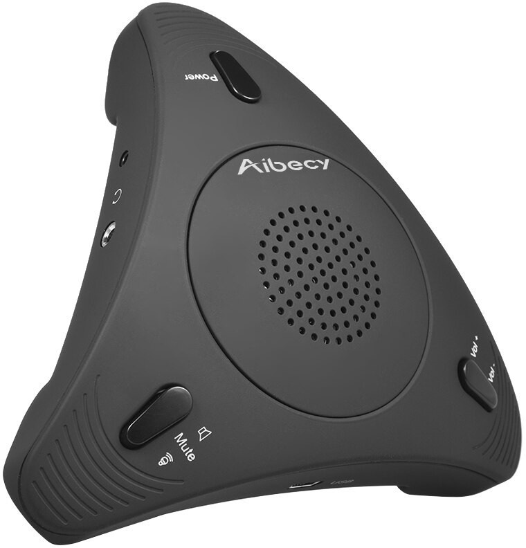 Aibecy Konferenz Büro Mikrofon Omnidrektionaler Kondensator 360° Lautsprecher...