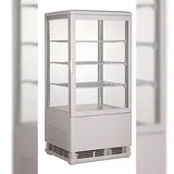 CombiSteel Kühlvitrine 68L Weiss