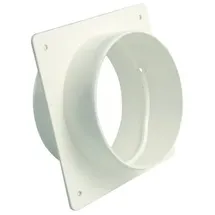 Marley Maueranschlussstutzen 150 x 150 mm Rohranschluss DN 125, weiß