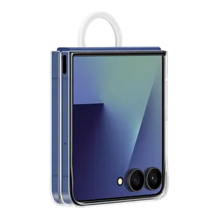 Samsung Galaxy Z Flip7 Ring Case Transparent