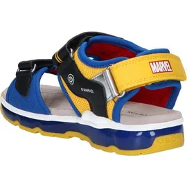 GEOX Android Sandalen Black / Royal 33