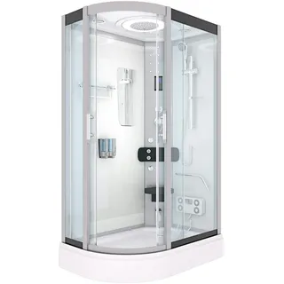 AcquaVapore Duschkabine Komplettdusche Fertigdusche Dusche D60-70T0L-EC 120x80