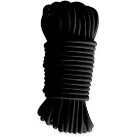Tecplast Elastisches Gummiseil Schwarz 20 Meter - Qualität PRO TECPLAST 9SW - Spannseil für Planen mit einem Durchmesser von 9 mm