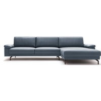 hülsta sofa Ecksofa hs.450 blau|grau 274 cm x 95 cm x 178 cm
