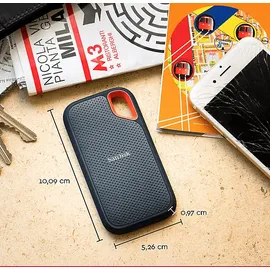 SanDisk Extreme Portable 500 GB USB-C 3.2 SDSSDE61-500G-G30