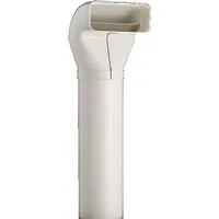 Vogt Flachkanalsystem 150 optimAIRo Umlenkstück Kombi weiß 222 x 89 mm