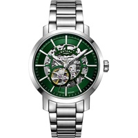 Rotary Greenwich Skeleton Men's Green Watch B05350/24