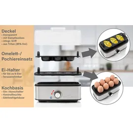 Proficook Profi Cook PC-EK 1275 PC-EK 1275 Eierkocher Edelstahl