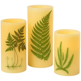 MARELIDA XXL LED Kerze 20 cm grün