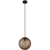 GLOBO Antik 1-flg. 25 cm rund Holz