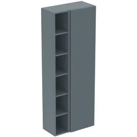 Ideal Standard Finesse Hochschrank 60 x 16,0 cm Aschblau Matt Glas/Holz/MDF/Spanplatte