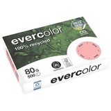 Clairefontaine Recyclingpapier Evercolor rosa DIN A4 80 g/qm 500 Blatt