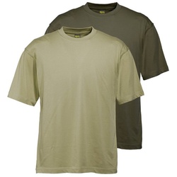 Wald & Forst T-Shirt T-Shirts 2er-Pack grün 3XL
