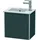 Duravit Waschtischunterschrank XSquare 41x28,9x40cm, wandhängend, T. li, Graphit matt