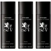Otto Kern Signature 3er Sparset Deospray a 150ml