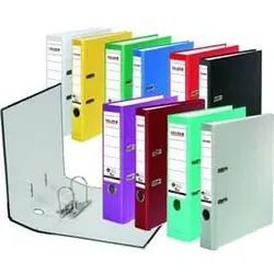 Ordner Papier A4 5cm violett FALKEN 11286515 Recycolor
