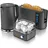 Arendo Wasserkocher 1,5 l Grau