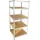 Trutzholm Schwerlastregal Stahl 180x75x75cm grau 875 kg 5 Böden