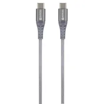 SKROSS USB-C auf USB-C 1,2 m Grau